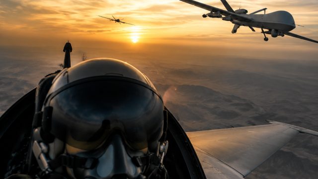 U.S. Pilot Shares Dramatic Encounter with Iranian Drones