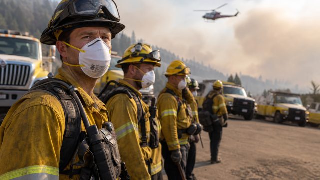 New Guidelines Encourage Federal Firefighters to Use N95 Masks